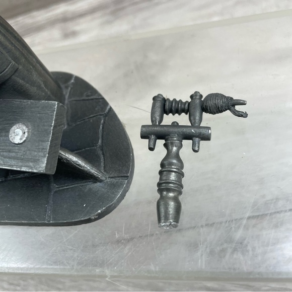 THE SPINNER - PEOPLE OF COLONIAL AMERICA VINTAGE FRANKLIN MINT PEWTER FIGURE - Picture 2 of 7